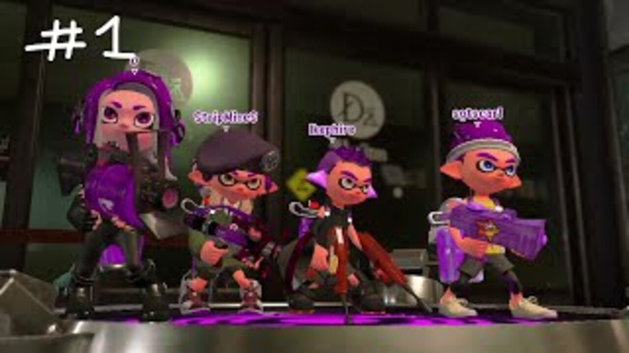 Splatoon 2 with Ikephire, and StripMineS Part 1