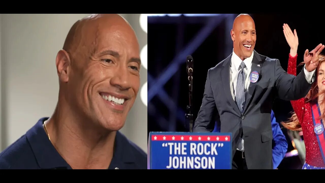 Dwayne "THE ROCK" Johnson Accounces He's No Longer Considering A Run for President