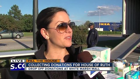 WMAR partners with House of Ruth Maryland to help 'Fill the House'