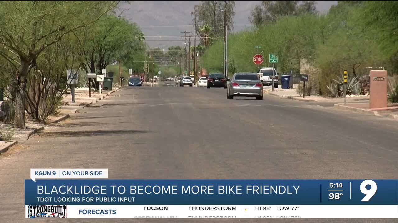 Blacklidge to become more bike friendly