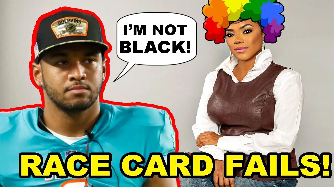 Tiffany Cross RIPS NFL Owners as RACIST after Tua's injury because he's BLACK, but he is NOT BLACK!