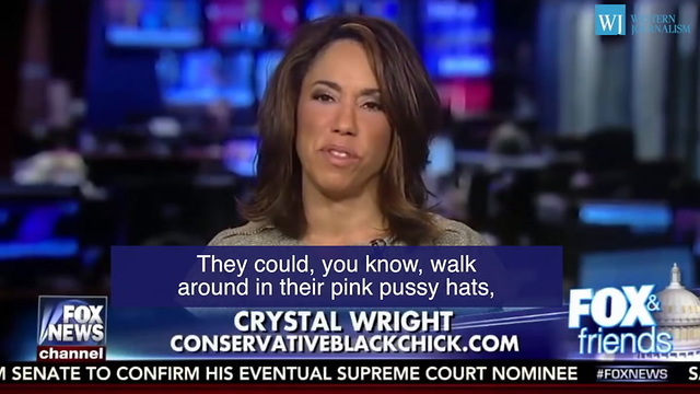 Crystal Wright - Whiny PMSing Celebrities Spewing Hate Do Not Represent Me