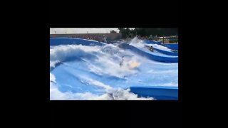 Wipeout compilation video at Soak City, Kings Island (2022) #shorts