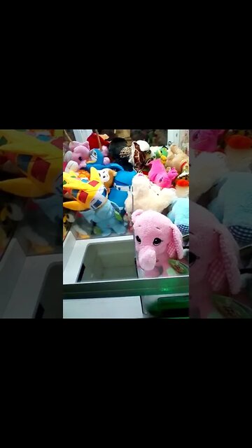 pegando urso maquina 5.00 #shorts