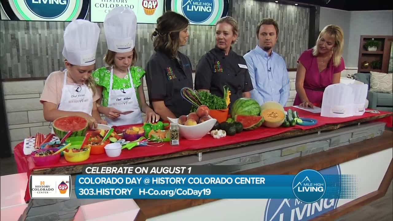 Stinky Fingers Cooking at Our Colorado Day