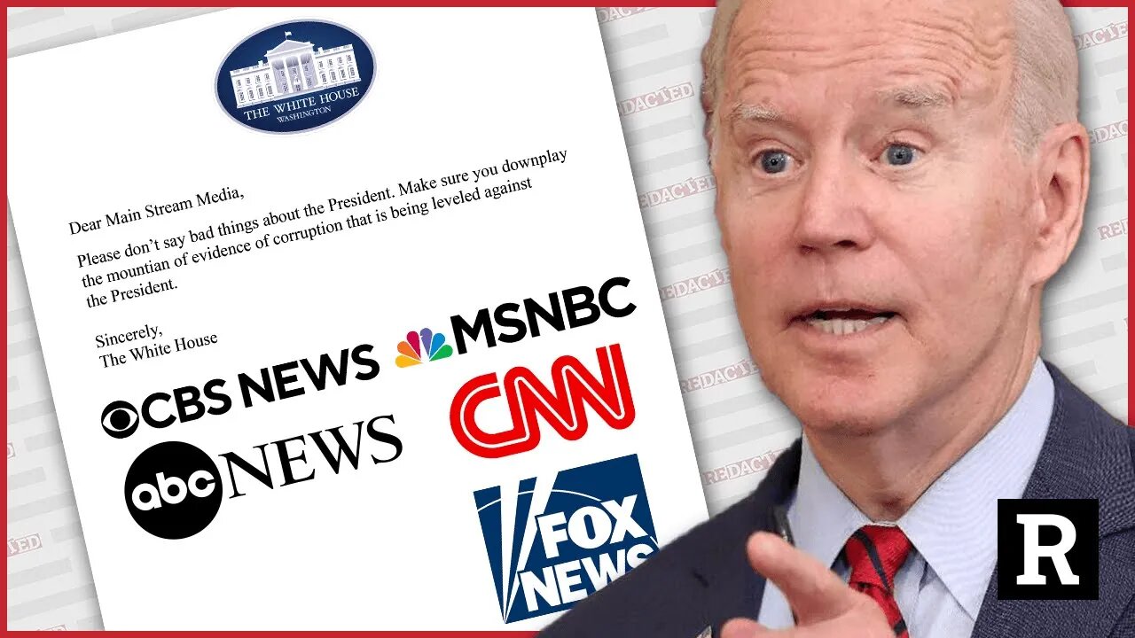 Hang on! Biden just asked the media to do WHAT? | Redacted with Natali and Clayton Morris