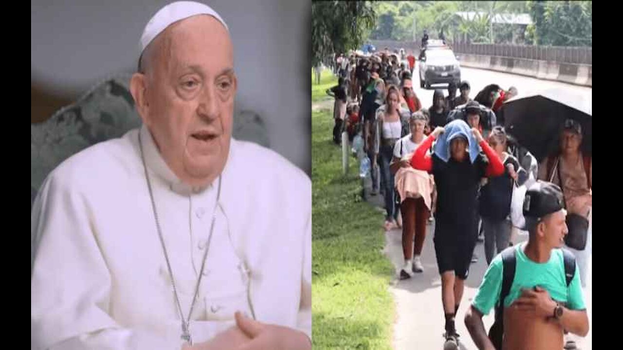 Pope Francis Calls Global Immigration Action Social Media Demands Vatican Take Illegal Immigrants