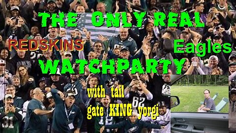 Washington Redskins (NOT COMMANDERS)atPhiladelphis Eagles With Tail gate KING Yorgi