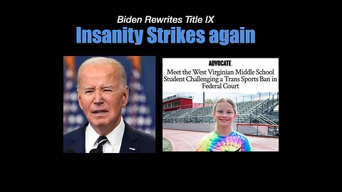 Biden Rewrites Titl IX to Hurt Women