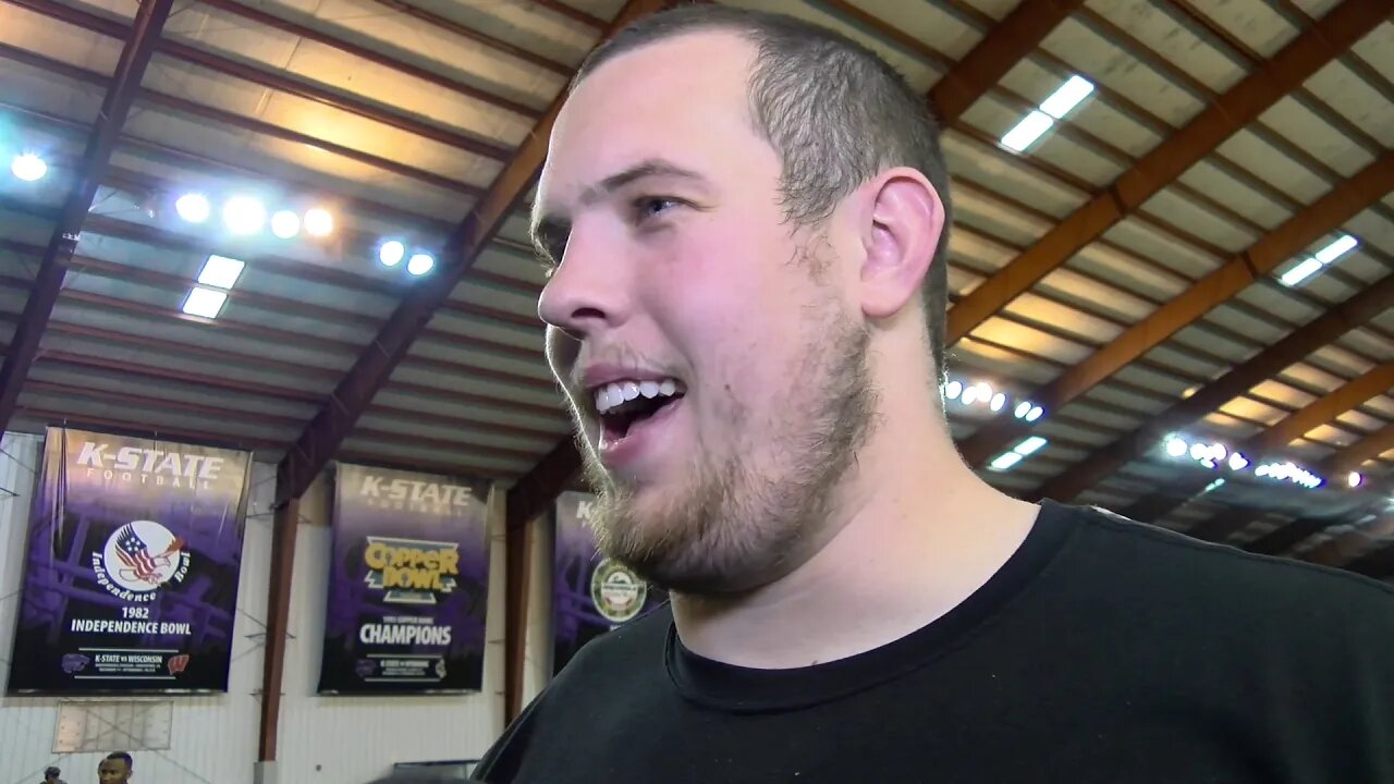 Kansas State Football | Scott Frantz speaks after K-State's 2020 Pro Day | March 4, 2020