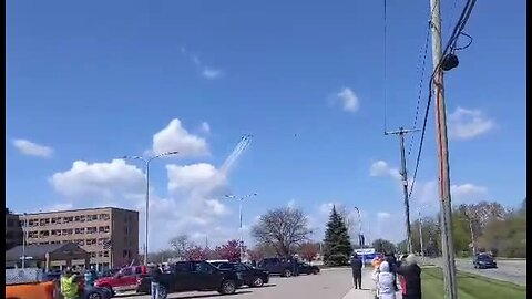 Blue Angels Flyover