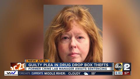 Guilty plea in drug drop box thefts