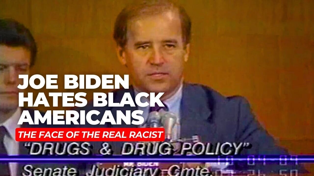 PROOF Joe Biden Hates Black Americans