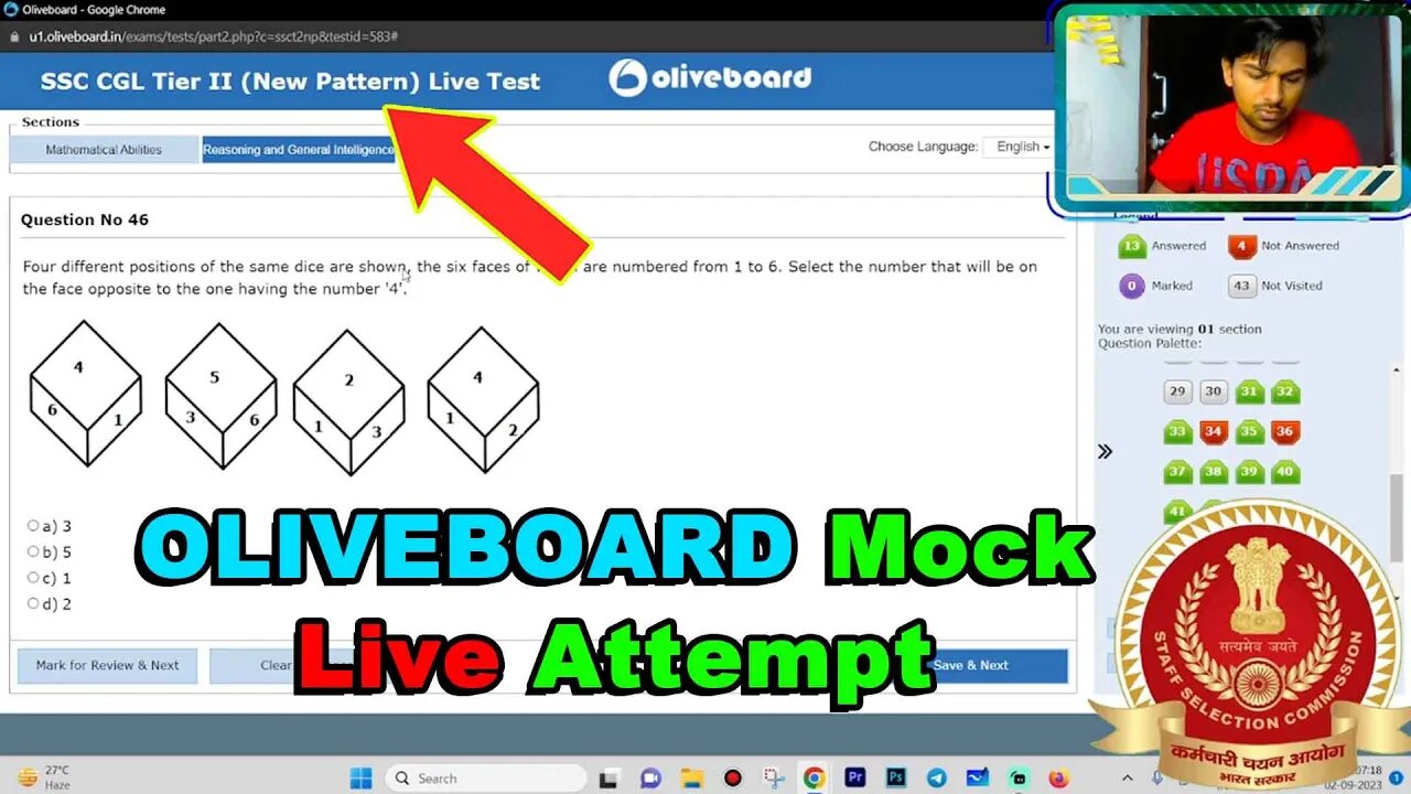 Toughest Oliveboard SSC CGL Tier 2 Mock Live Attempt 2 Sep | MEWS Maths #ssc #cgl #oliveboard