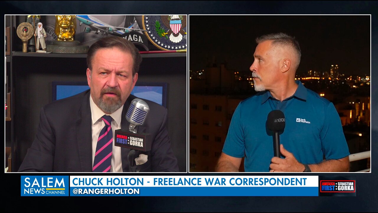 Hamas is already responding to the IDF's ground incursion. Chuck Holton with Sebastian Gorka