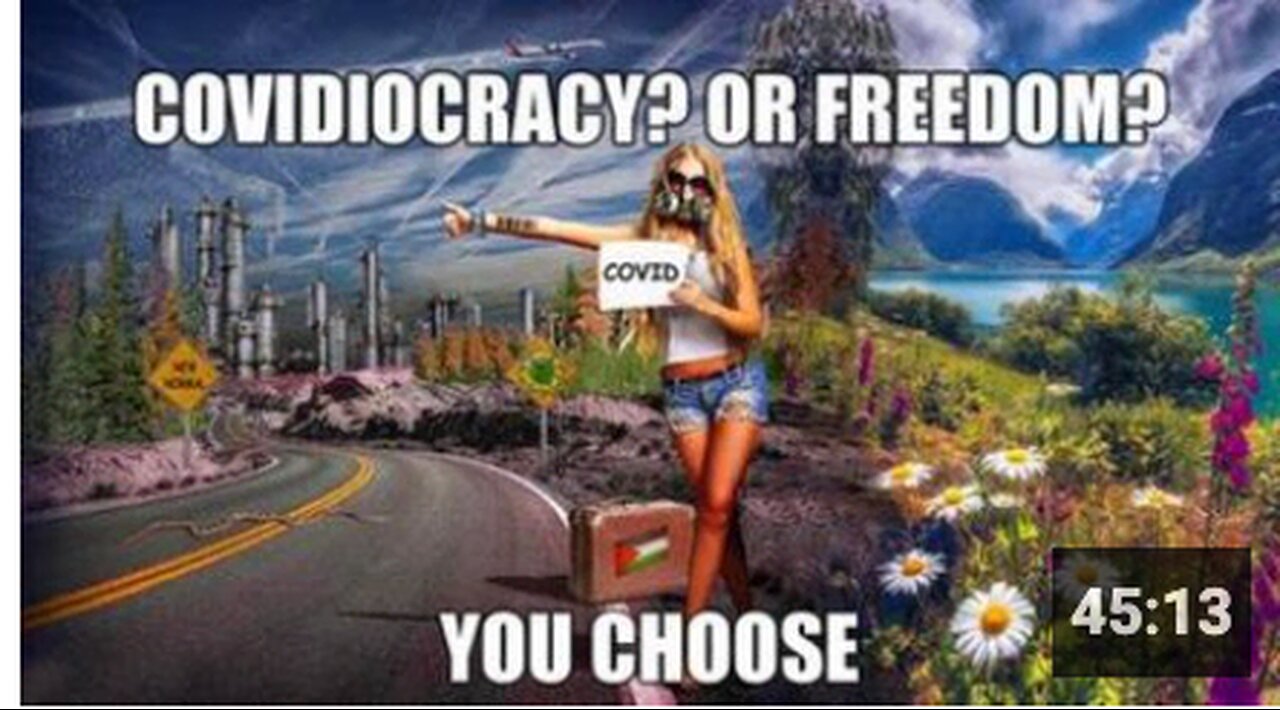 A World of Freedom? Or Covidiocracy? It's Your Choice | The Crowhouse