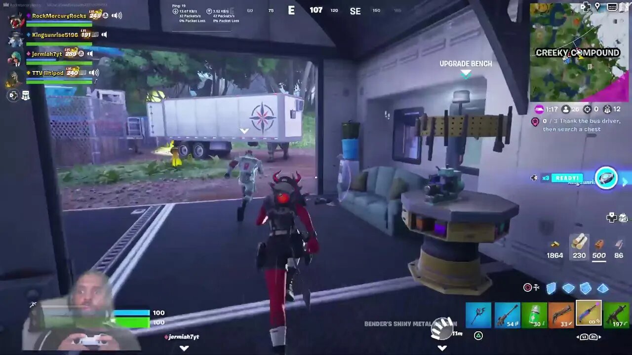 Fortnite with Rock Mercury