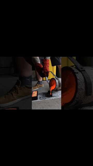 #meltingmetal #metalcasting #brass #belgium #devilforge #casting