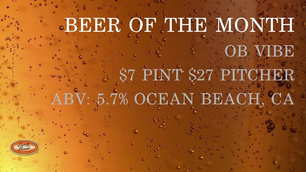 BEER OF THE MONTH