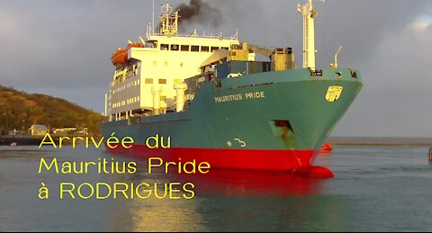 RODRIGUES: arrivée du Mauritius Pride