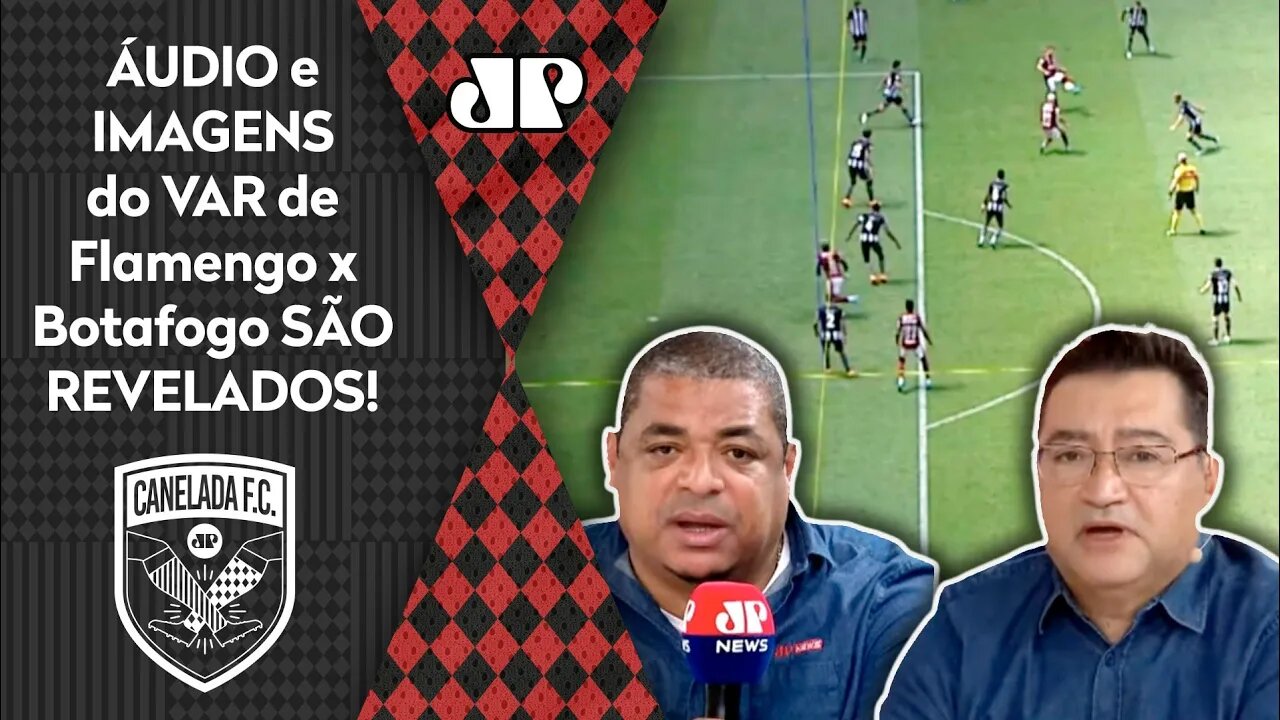 TEVE ERRO? ÁUDIO do VAR de Flamengo x Botafogo É REVELADO e GERA DEBATE!