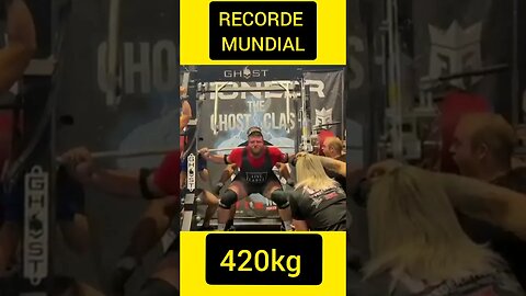 RECORDE MUNDIAL no Agachamento de 420kg de Shane Haller (Até 140kg)