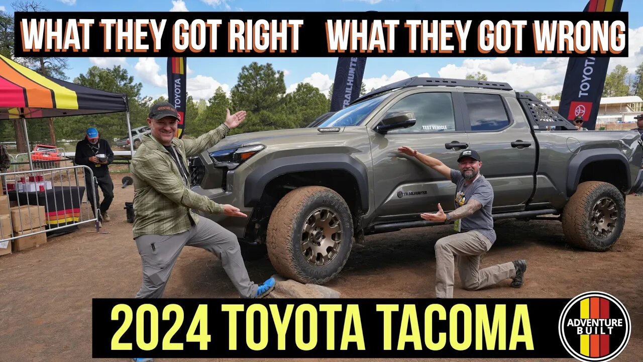 2024 TOYOTA TACOMA...THE GOOD AND THE BAD