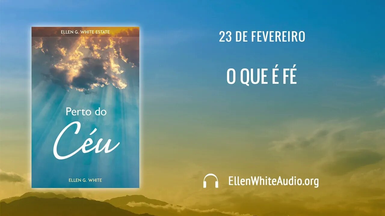 PCe – Fevereiro 23 – O que é Fé