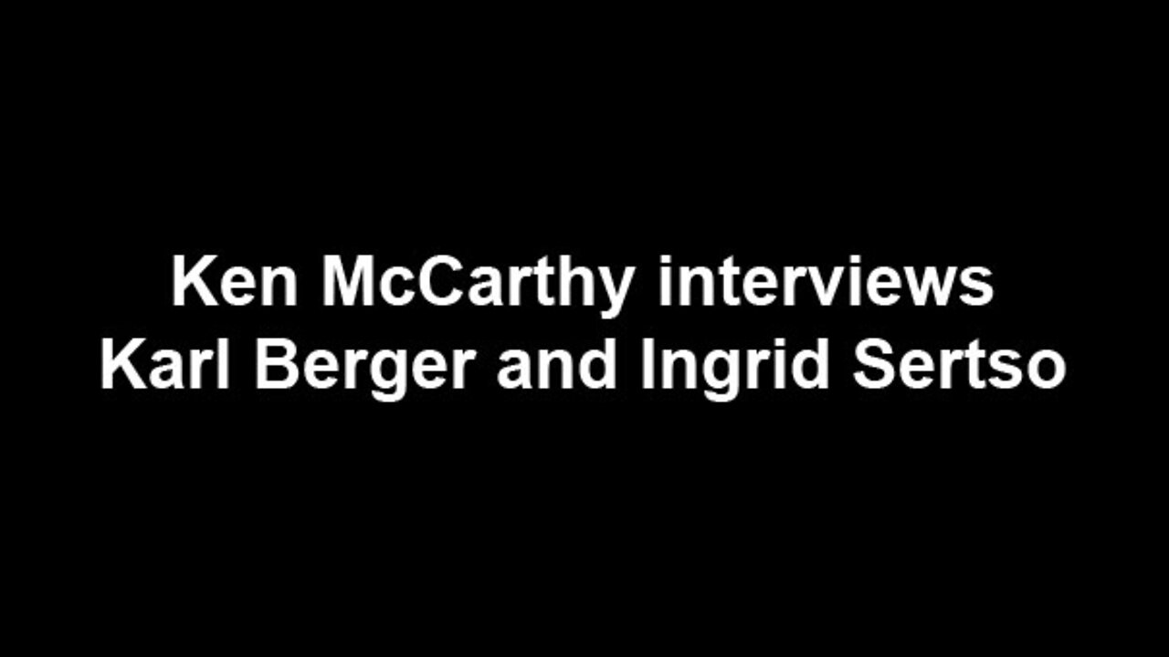 Karl Berger and Ingrid Sertso