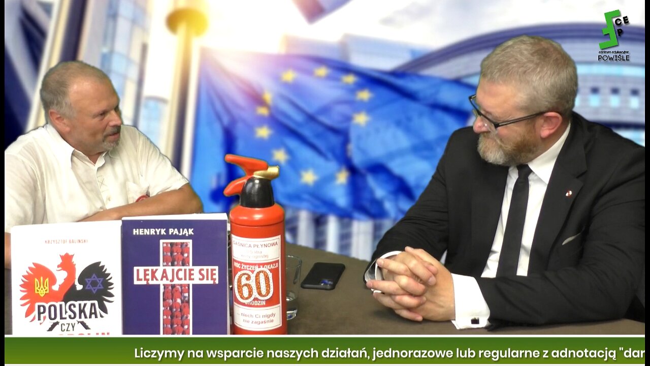 Grzegorz Braun: Polski poseł do Euro-Parlamentu w Centrum Edukacyjnym Polska, STOP lituanizacji Wilna! ProWojenne litewskie prowokacje na linii Tajwan - Chiny STOP!