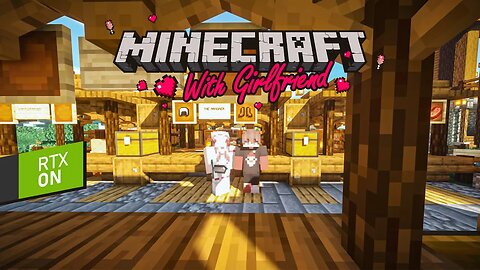 We have a Librarian Now | Minecraft with Girlfriend • Day 40