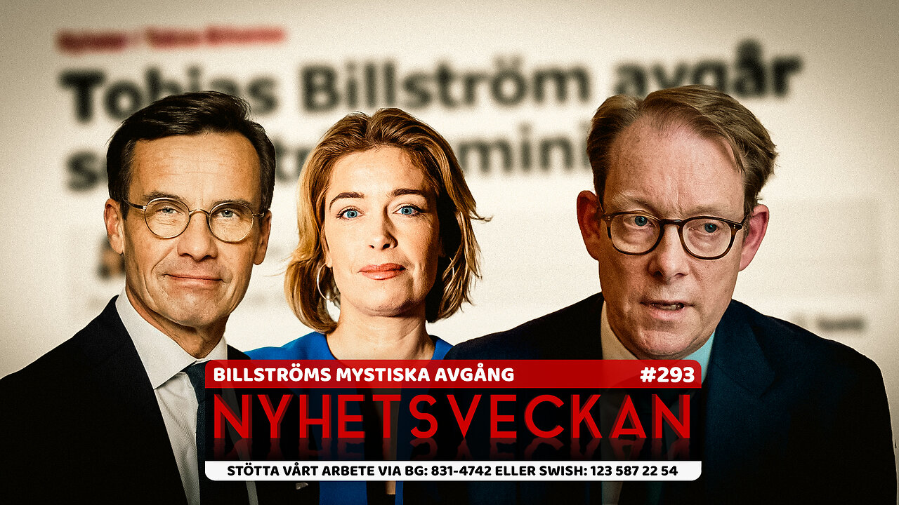 Nyhetsveckan 292 - Billströms mystiska avgång, censuriver, Nooshis huvudvärk