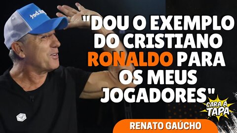 RENATO GAÚCHO REVELA O QUE FALA DE CR7 PARA SEUS JOGADORES