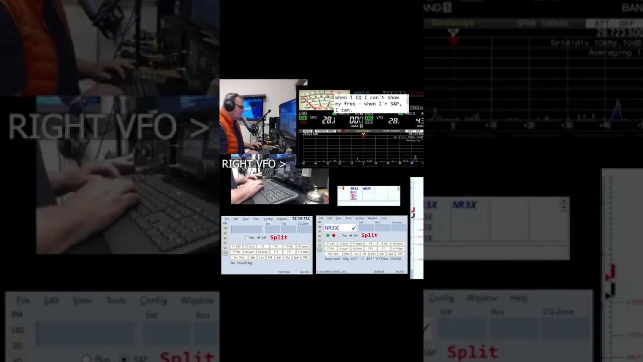 10m Dual VFOs