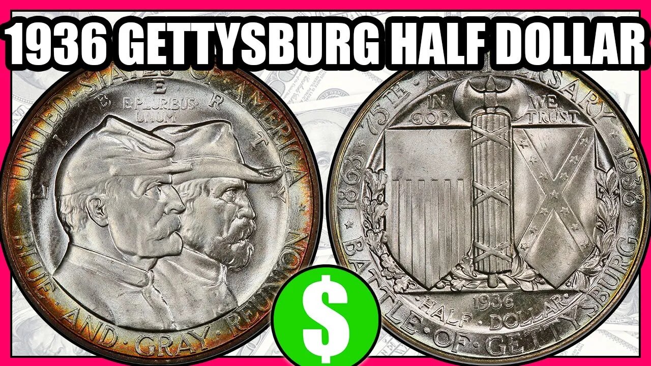 1936 Gettysburg Commemorative Half Dollar Guide - Values and History