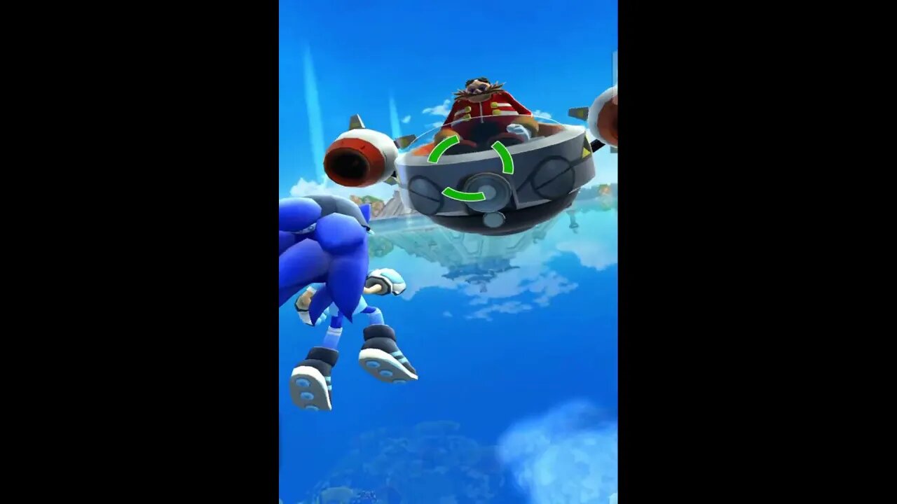 Slugger Sonic VS Boss Dr Eggman I Sonic Dash #shorts #short #shortvideo