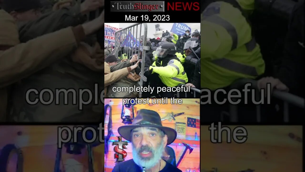 POLICE SHOT INTO A PEACEFUL PROTEST - NEW J6 FOOTAGE