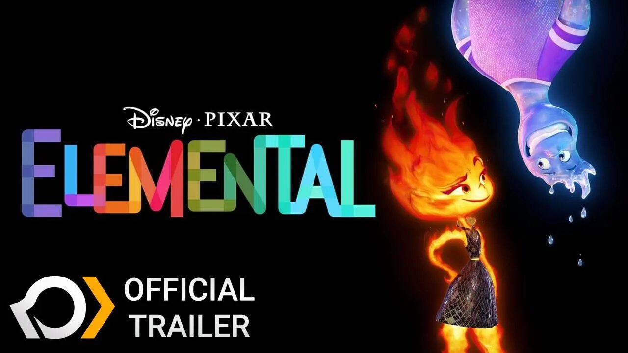 ELEMENTAL Trailer Teaser (2023) Pixar