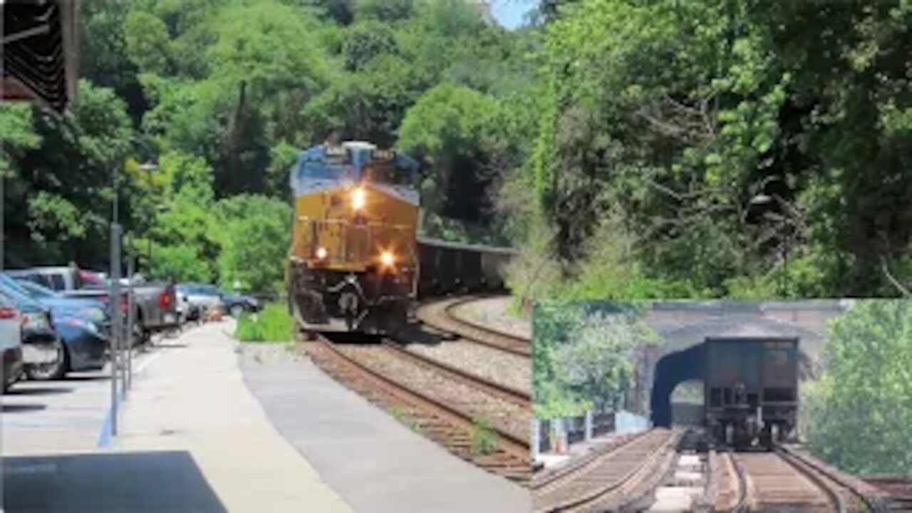 CSX Loaded Coal Train from Harpers Ferry, West Virginia June 27, 2021