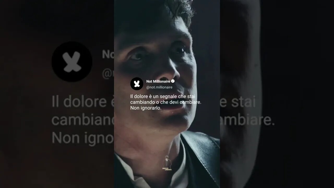 Tommy Shelby - Il dolore è un segnale...