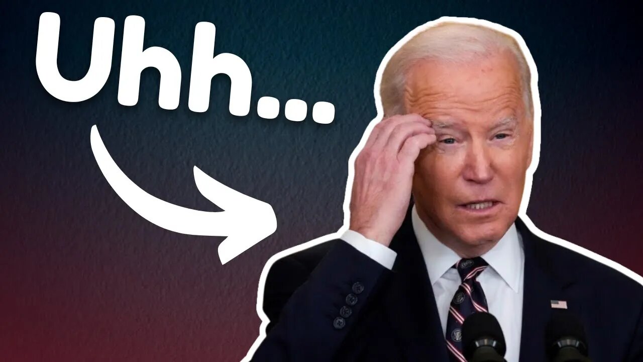 Joe Biden's latest public speech was a DISASTER