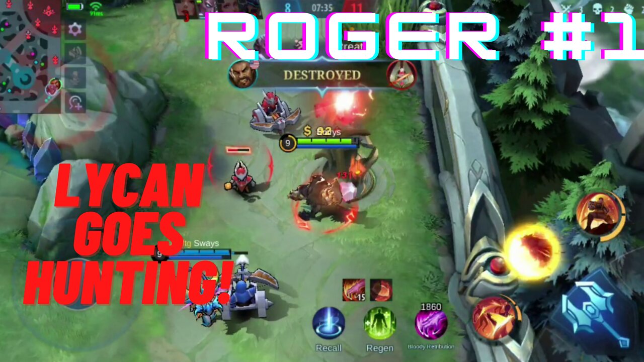 Mobile Legends: Roger Gameplay #1