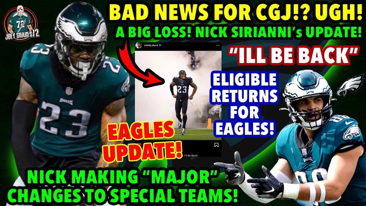 CHAUNCEY GARDNER ! THIS ISNT LOOKING GOOD! Eligability REPORT! Nick "Major Changes To Special Teams"