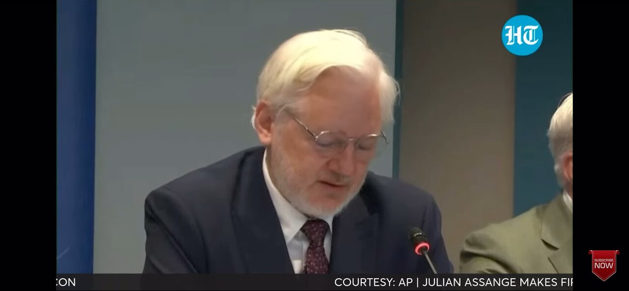 Julian Assange’s First Public Statement Since Prison Release at Parliamentary Assembly