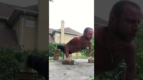 Incline Push Ups