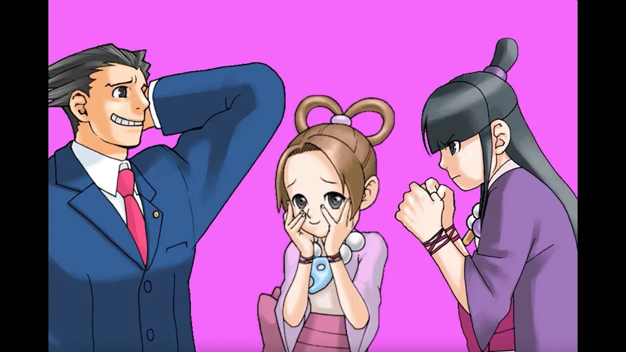 Ace Attorney, Nick X Maya: Decisions, Decisions Part 1 (objection.lol, See Description)