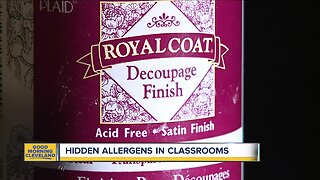 There could be hidden allergens in the classroom