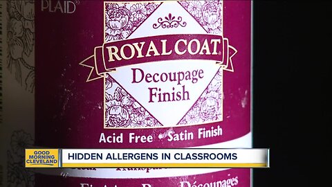 There could be hidden allergens in the classroom