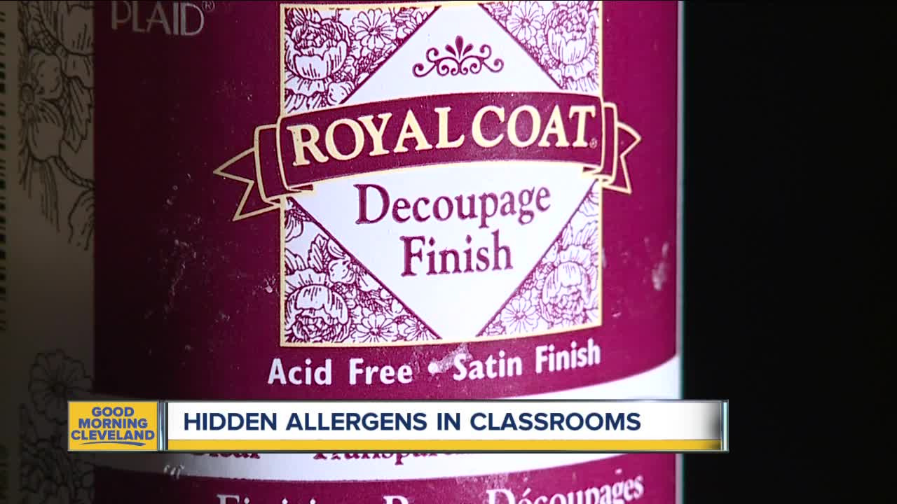 There could be hidden allergens in the classroom