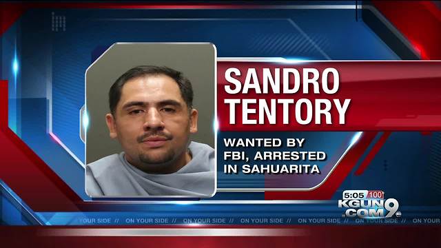 ADOT detectives arrest Sahuarita man wanted by FBI